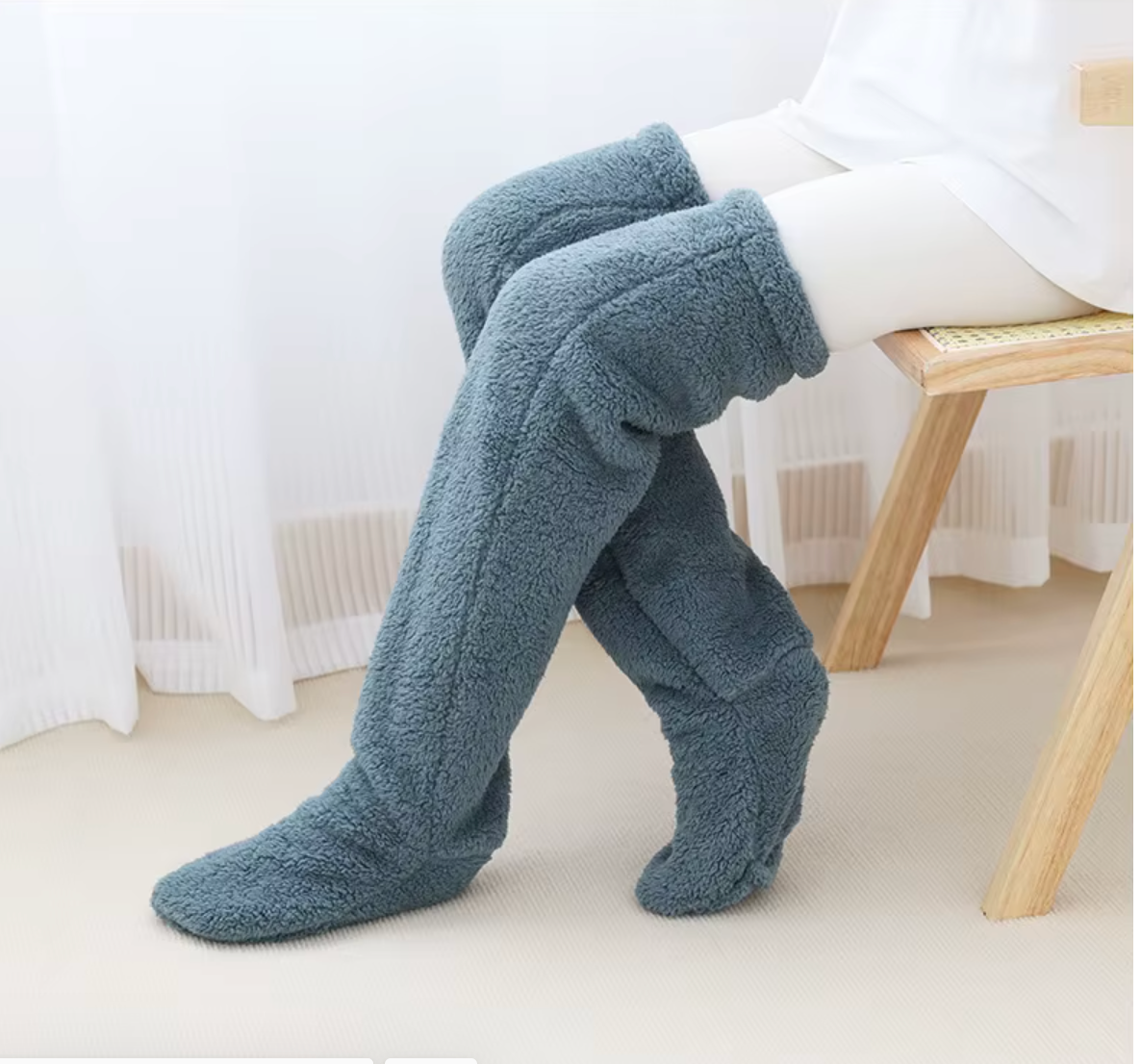 BearWool™ Teddy Fleece Socks – The Ultimate Winter Warmth for Your Legs & Feet